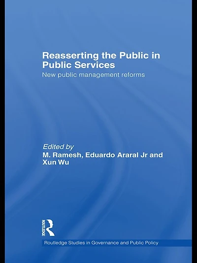 Reasserting the Public Services: New Management Reforms