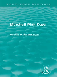 Marshall Plan Days (Routledge Revivals)