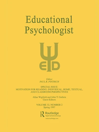 Motivation for Reading: Individual, Home, Textual, and Classroom Perspectives: A Special Issue of educational Psychologist