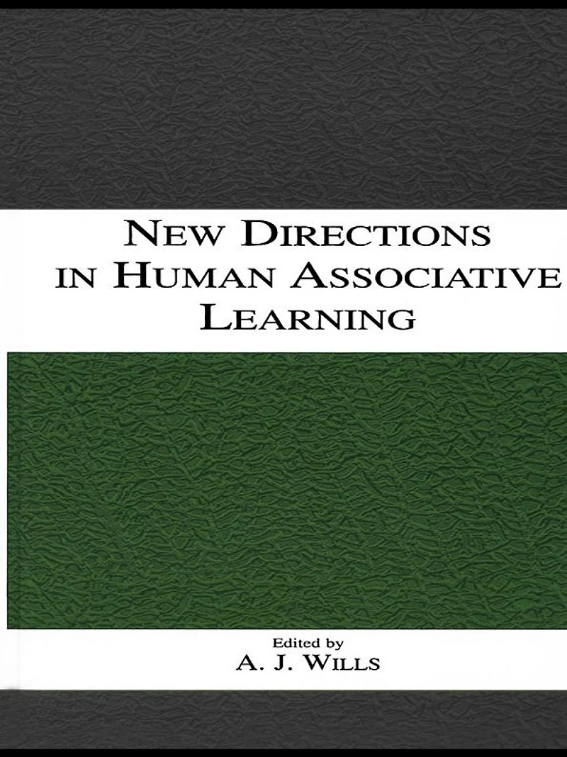 New Directions Human Associative Learning