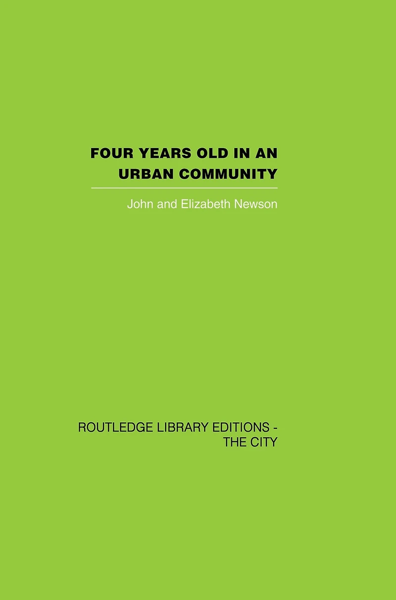 Four years Old an Urban Community
