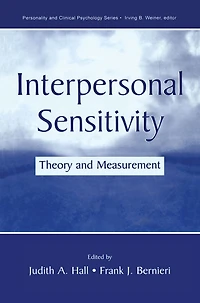 Interpersonal Sensitivity: Theory and Measurement