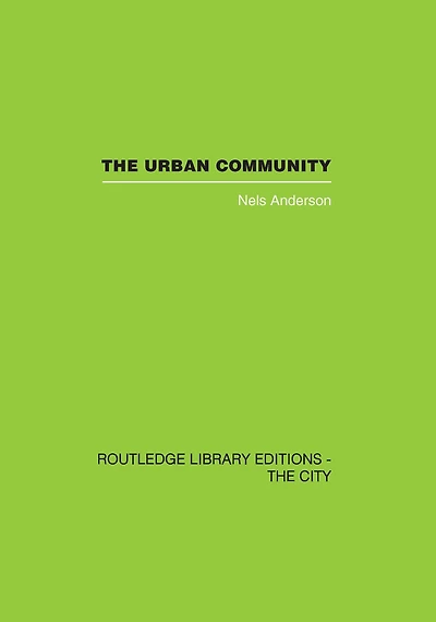 The Urban Community: A World Perspective