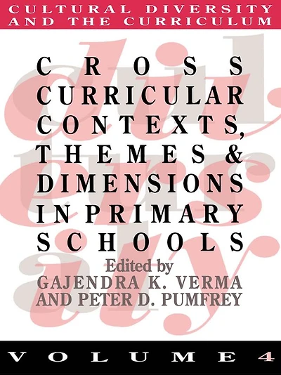 Cross Curricular Contexts, Themes And Dimensions Primary Schools