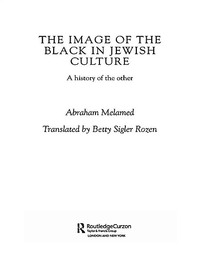 the Image of Black Jewish Culture: A History Other