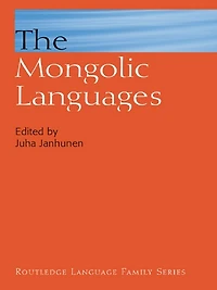 The Mongolic Languages