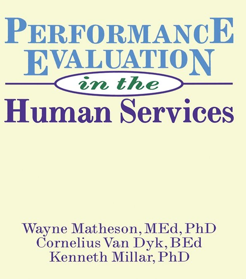 Performance Evaluation the Human Services