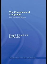 The Economics of Language: International Analyses