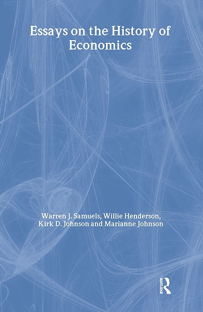 Essays the History of Economics