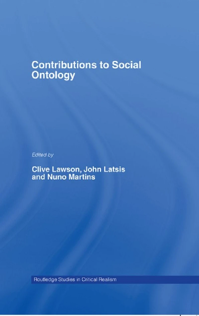 Contributions to Social Ontology