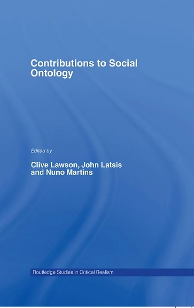Contributions to Social Ontology