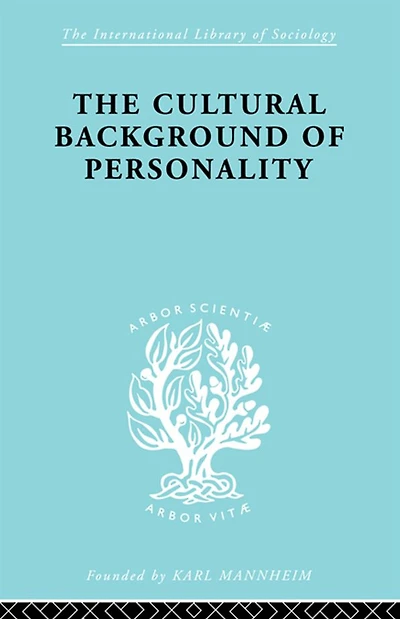 The Cultural Background of Personality ILS 84