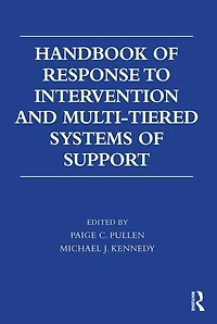 Handbook of Response to Intervention and Multi-Tiered Systems Support