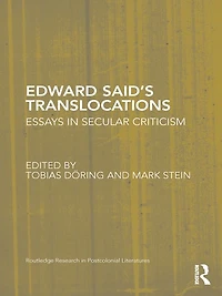Edward Said's Translocations: Essays Secular Criticism