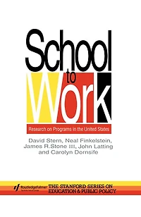 School To Work: Research On Programs The United States
