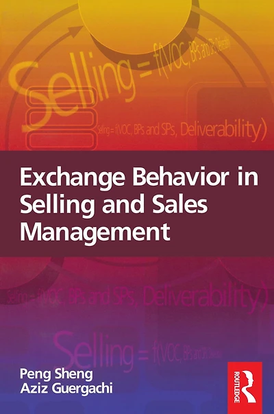 Exchange Behavior Selling and Sales Management
