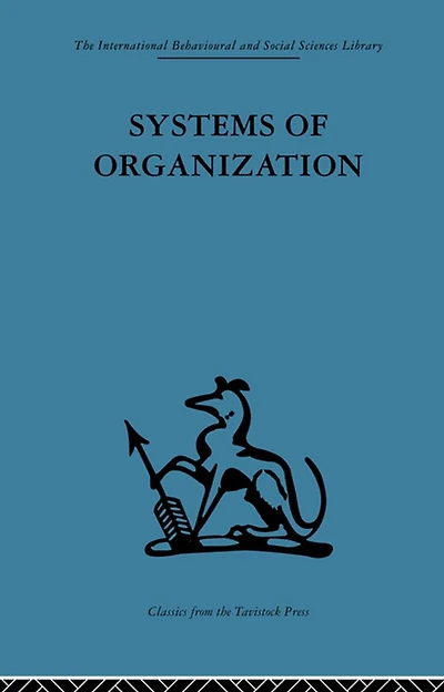 Systems of Organization: The control task and sentient boundaries