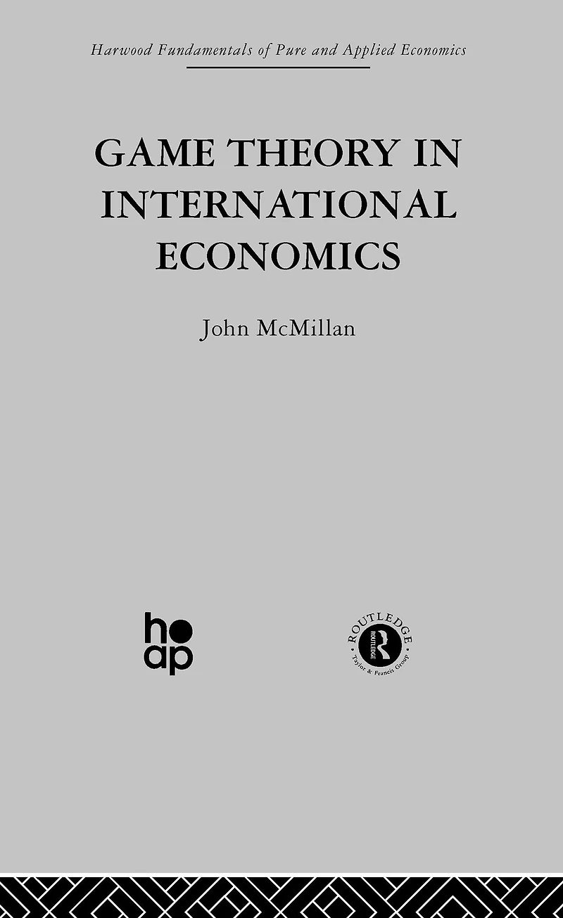 Game Theory International Economics