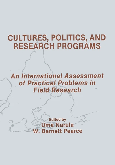 Cultures, Politics, and Research Programs: An International Assessment of Practical Problems Field