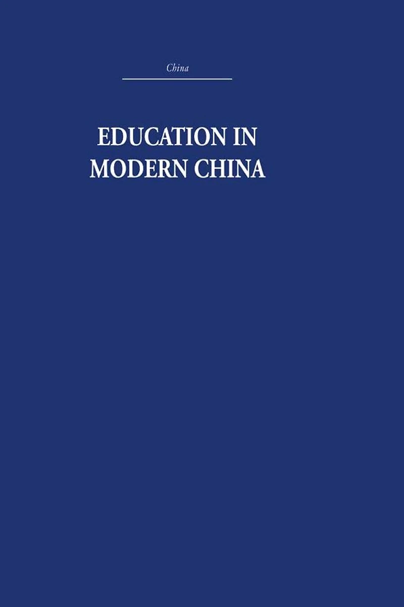 Education Modern China