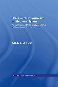 State and Government Medieval Islam
