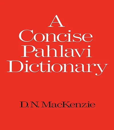 A Concise Pahlavi Dictionary