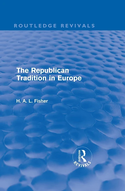 The Republican Tradition Europe