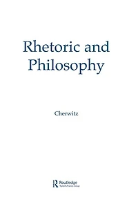 Rhetoric and Philosophy
