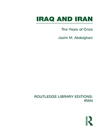 Iraq and Iran (RLE A)