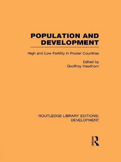 Population and Development: High Low Fertility Poorer Countries