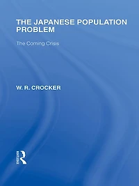 The Japanese Population Problem: Coming Crisis