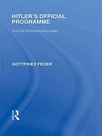 Hitler's Official Programme RLE Responding to Fascism