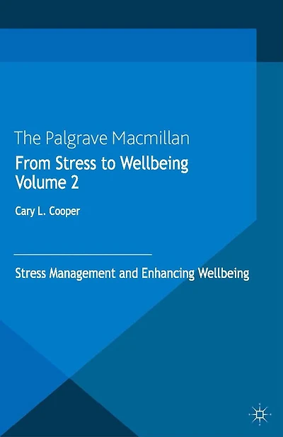 From Stress to Wellbeing Volume 2: Management and Enhancing