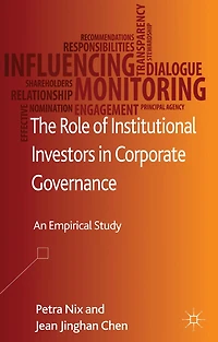 The Role of Institutional Investors Corporate Governance: An Empirical Study