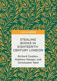 Stealing Books Eighteenth-Century London