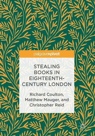 Stealing Books Eighteenth-Century London