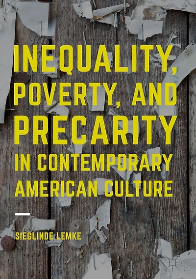 Inequality, Poverty and Precarity Contemporary American Culture