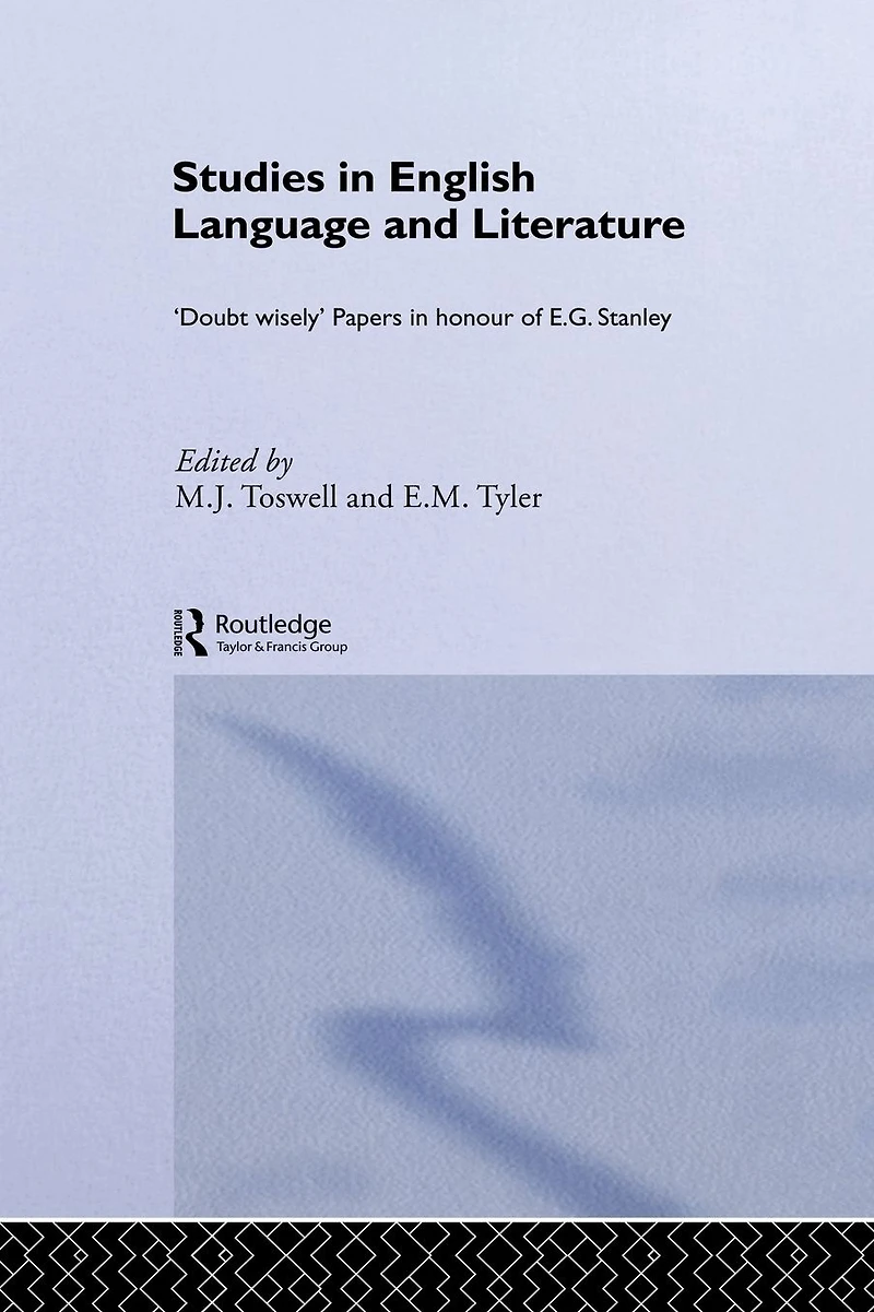 Studies English Language and Literature: Doubt Wisely