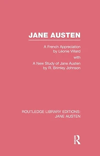 Jane Austen (RLE Austen): A French Appreciation
