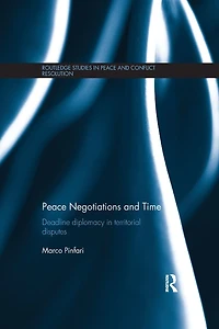 Peace Negotiations and Time: Deadline Diplomacy Territorial Disputes
