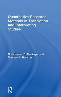 Quantitative Research Methods Translation and Interpreting Studies