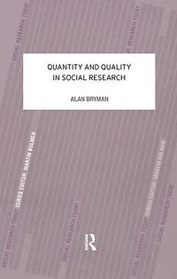 Quantity and Quality Social Research