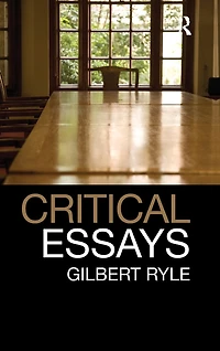 Critical Essays: Collected Papers Volume 1