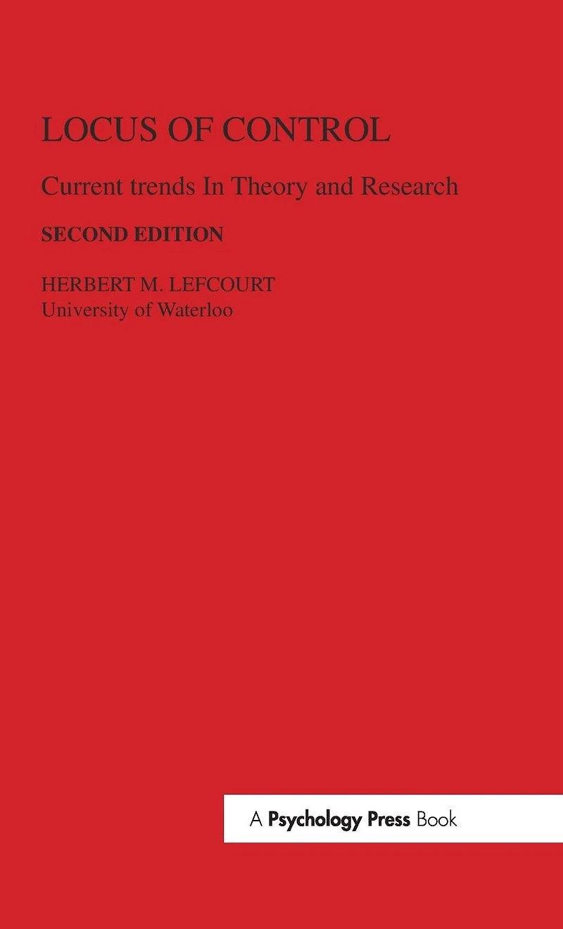 Locus of Control: Current Trends Theory & Research