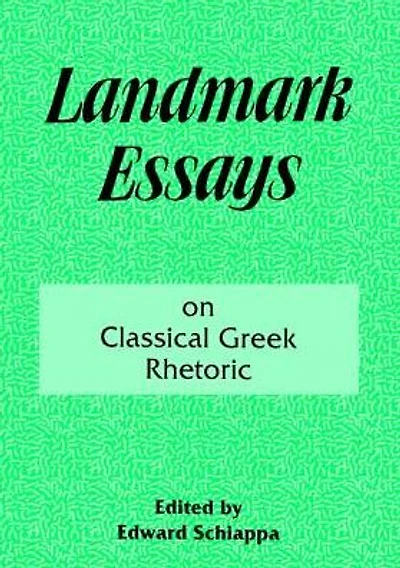 Landmark Essays on Classical Greek Rhetoric: Volume 3
