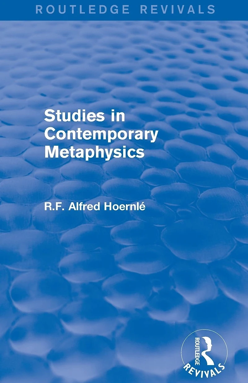 Studies Contemporary Metaphysics
