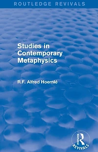 Studies Contemporary Metaphysics