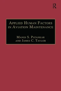 Applied Human Factors Aviation Maintenance