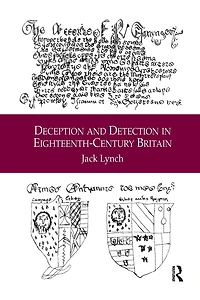 Deception and Detection Eighteenth-Century Britain