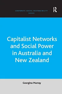 Capitalist Networks and Social Power Australia New Zealand